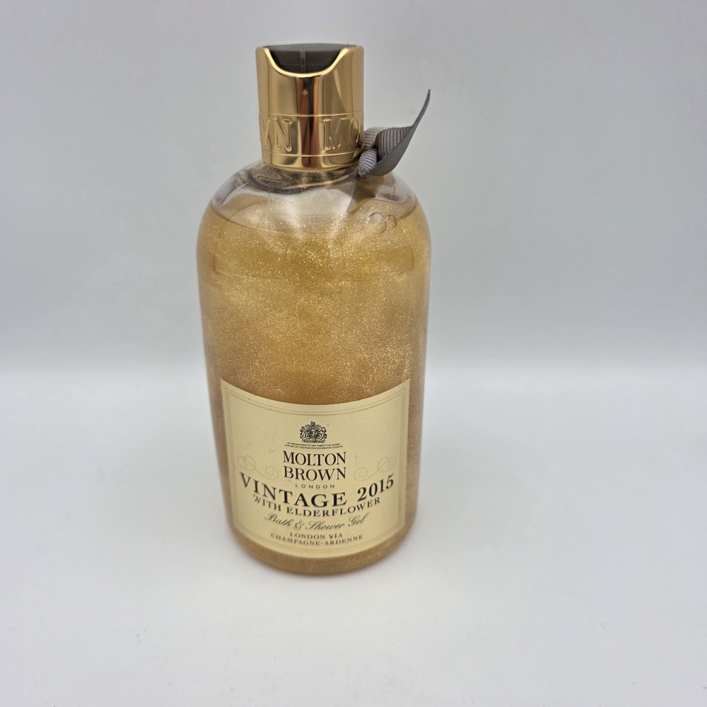 Molton Brown Vintage 2015 with Elderflower Bath and Shower Gel 10 oz London New